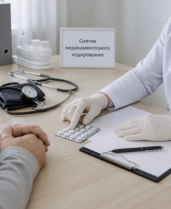 Снятие медикаментозного кодирования в Арсеньеве от 5140 р. | Медзона