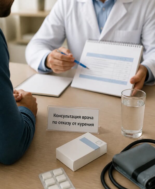 Консультация врача по отказу от курения для взрослых в Арсеньеве